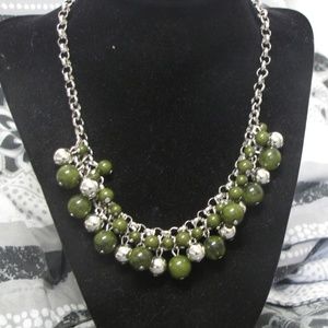 Green Beads Necklace